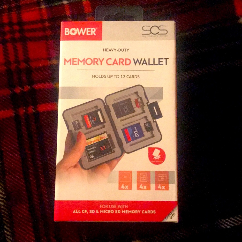 Bower Memory Card Wallet up to 12 cards